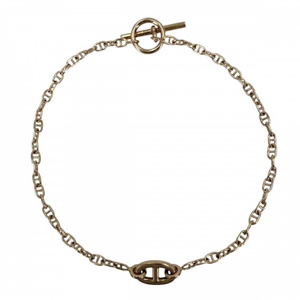 HERMES 18k Gold Charm Bracelet